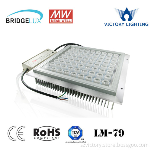 Gas Station Outdoor Waterproof 120W 3W High Power LED Canopy Light CE RoHS Lm-79